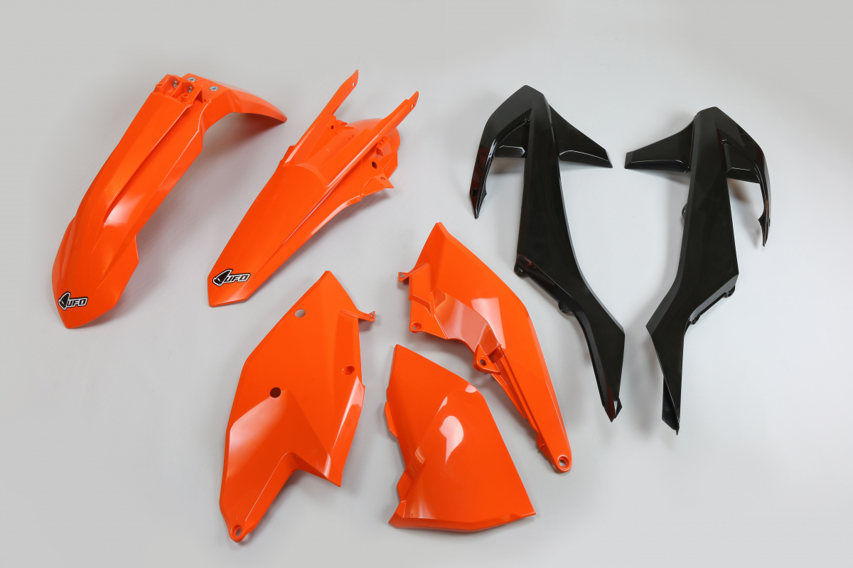 Plastic Kit OEM Color 17 & 19 for Ktm EXC 125/XC W125 - EXC 150/XC W150 / XC W150TPI - EXC 250/XC W250 - EXC-F 250/XCF W250 ....