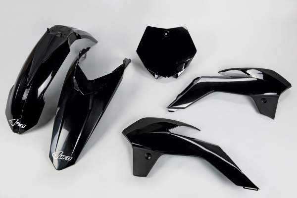 Plastic kit Ktm - black - REPLICA PLASTICS - KTKIT514-001 - UFO Plast