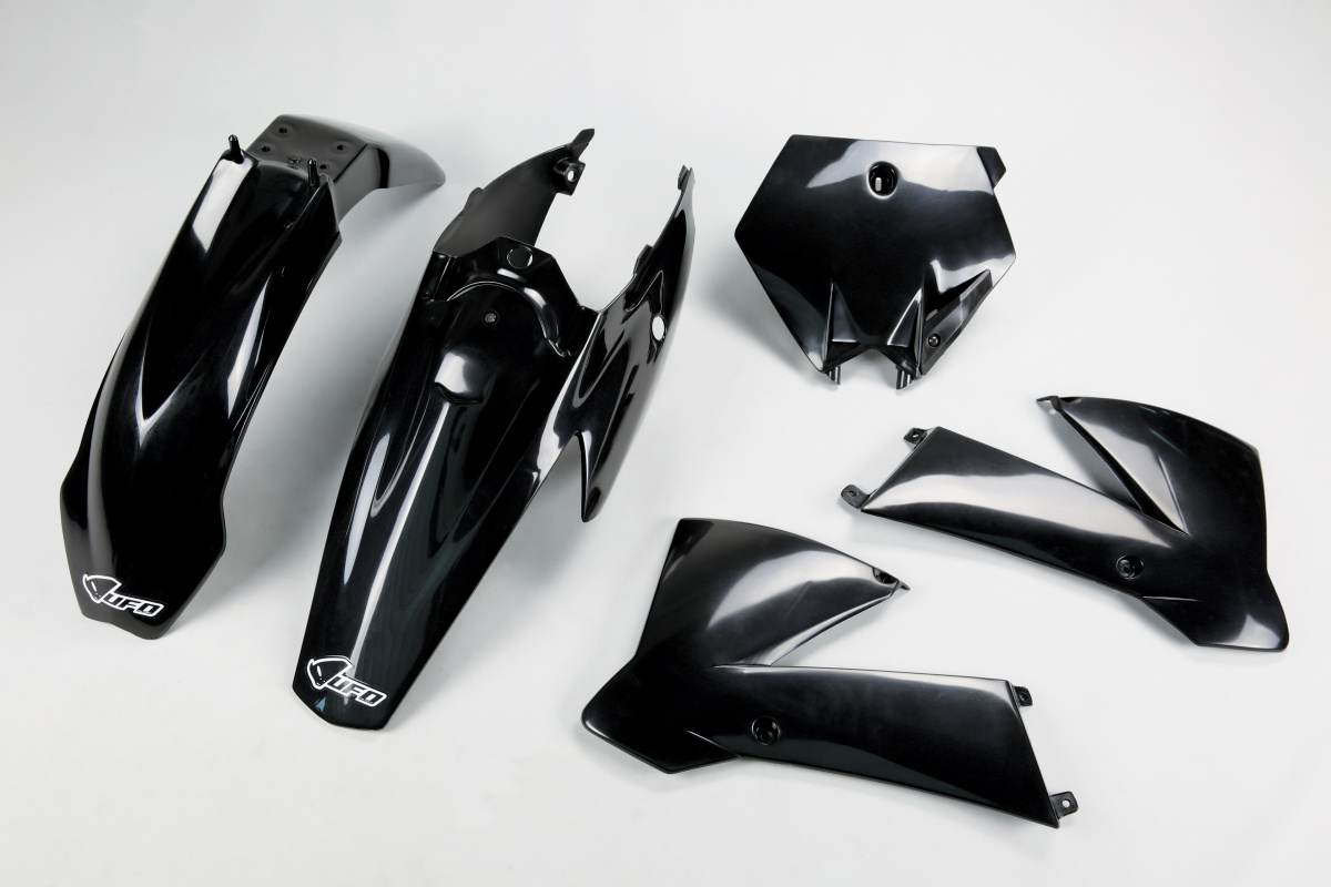 Plastic Kit black for Ktm SX 85 (2004-05) - REPLICA PLASTICS - KTKIT504-001 - Ufo Plast