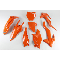 Plastic Kit orange for Ktm SX 85 (2018-24) - REPLICA PLASTICS - KTKIT519-127 - Ufo Plast