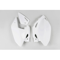 Side Panels white for Honda CRF 450X (2005-16) - REPLICA PLASTICS - HO04601-041 - Ufo Plast