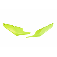 Side panels / Lower part - neon yellow - Husqvarna - REPLICA PLASTICS - HU03392-DFLU - UFO Plast