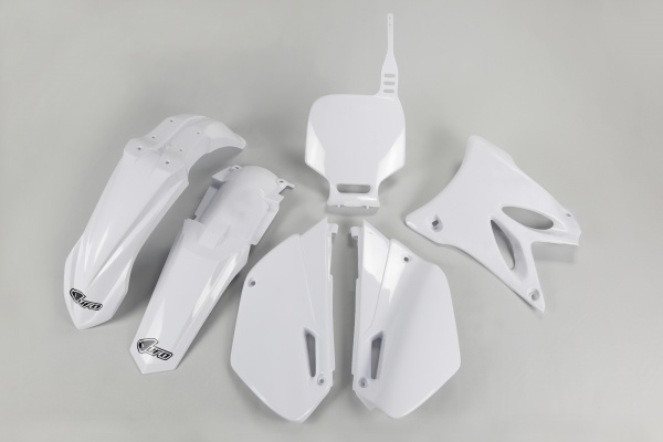 Plastic Kit white for Yamaha YZ 85 (2002-14) - REPLICA PLASTICS - YAKIT306K-046 - Ufo Plast