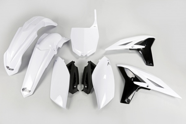 Plastic Kit white for Yamaha YZF 250 (2010) - REPLICA PLASTICS - YAKIT308-046 - Ufo Plast