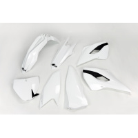 Plastic Kit white for Husqvarna TC 250 - TC 125 - FC 250 - FC 350 - FC 450 - TC 300 - REPLICA PLASTICS - HUKIT613-041 - Ufo P...