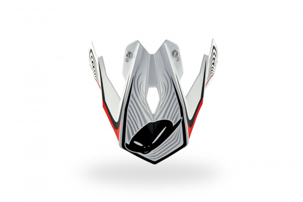Visor for motocross Warrior X-Zone helmet - Helmet spare parts - HR020 - UFO Plast