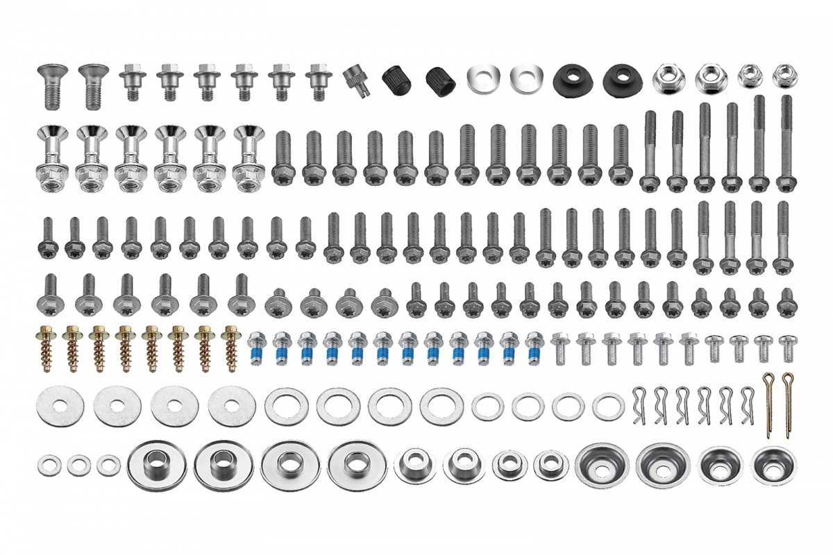 Motocross bolt kit Complete Professional Pack Ktm, Husqvarna and Husaberg - Other items - AC02300 - Ufo Plast