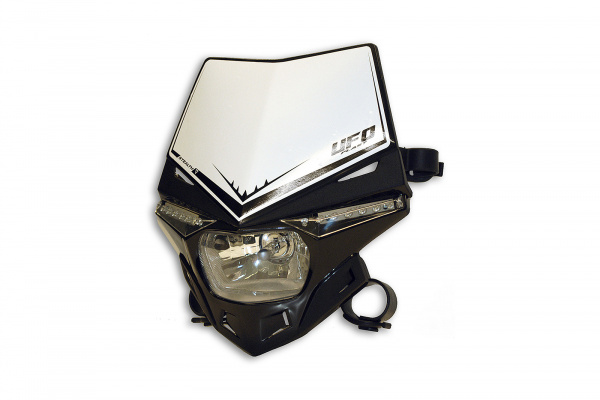 Motocross Stealth headlight black - Headlight - PF01715-001 - UFO Plast