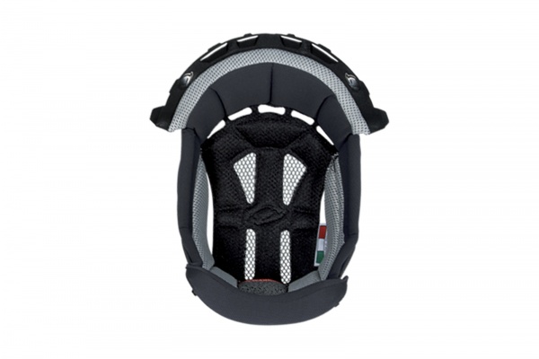 Inner pad for motocross helemt Interceptor & Warrior black and white - Helmet spare parts - HR010-KE - UFO Plast