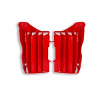 Motocross radiator louvers for Honda red - Radiator Louvers - AC02454 - Ufo Plast