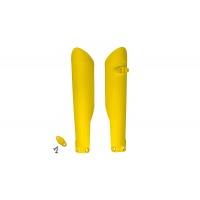 Fork slider protectors - yellow 103 - Husqvarna - REPLICA PLASTICS - HU03361-103 - UFO Plast