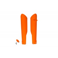 Fork Slider Protectors neon orange for Ktm SX 250/XC 250 - SX 125/XC 125 - EXC 125/XC W125 - SX 150 - EXC 150/XC W150 / XC W....