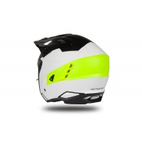 Jet helmet Sheratan white, black and neon yellow matt - Helmets - HE186 - Ufo Plast