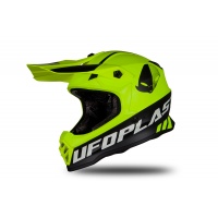 Motocross helmet for kids neon yellow matt - Home - HE190 - Ufo Plast