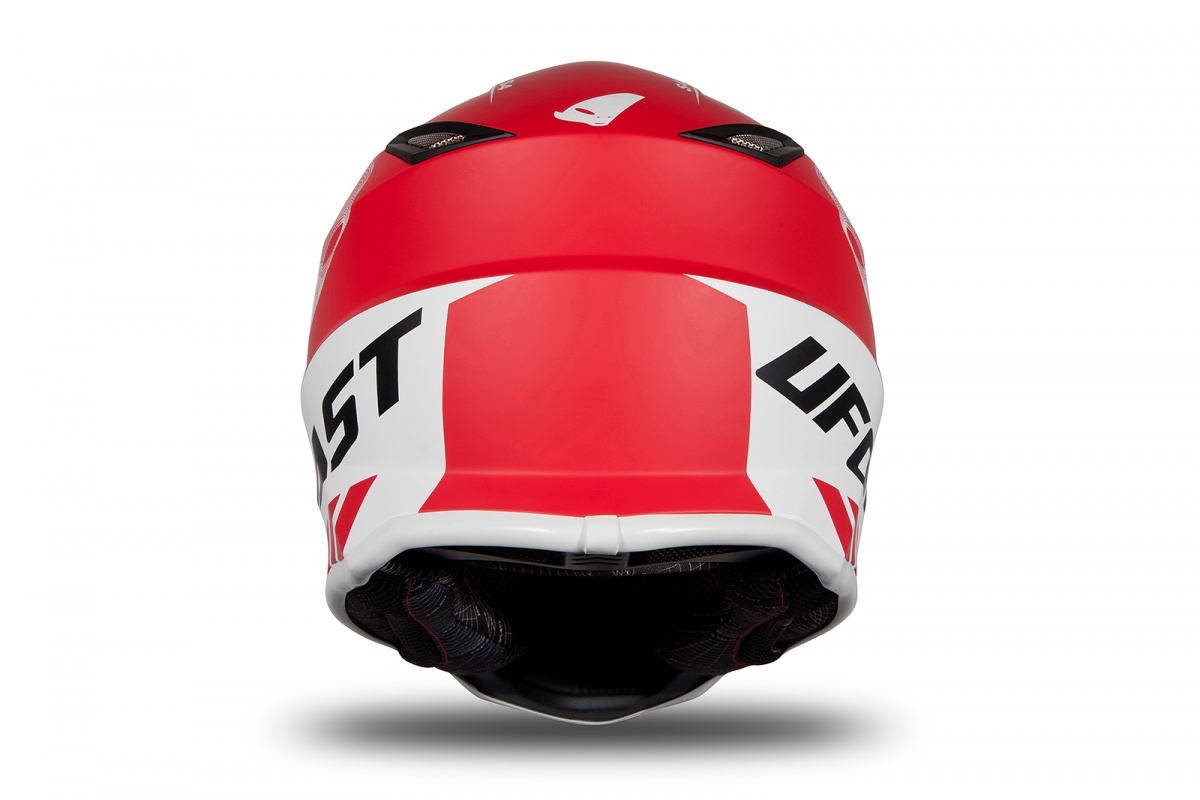 Motocross helmet for kids red matt - Helmets - HE191 - Ufo Plast