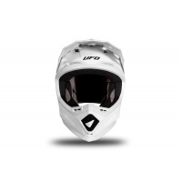 Motocross helmet Echus white glossy - Home - HE166 - Ufo Plast