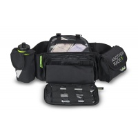 Freetime pouch with water bottle black - Waist pack - MB02263 - UFO Plast