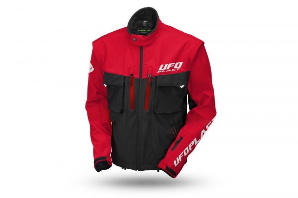Taiga enduro jacket red - Jackets - JA13001-KB - UFO Plast