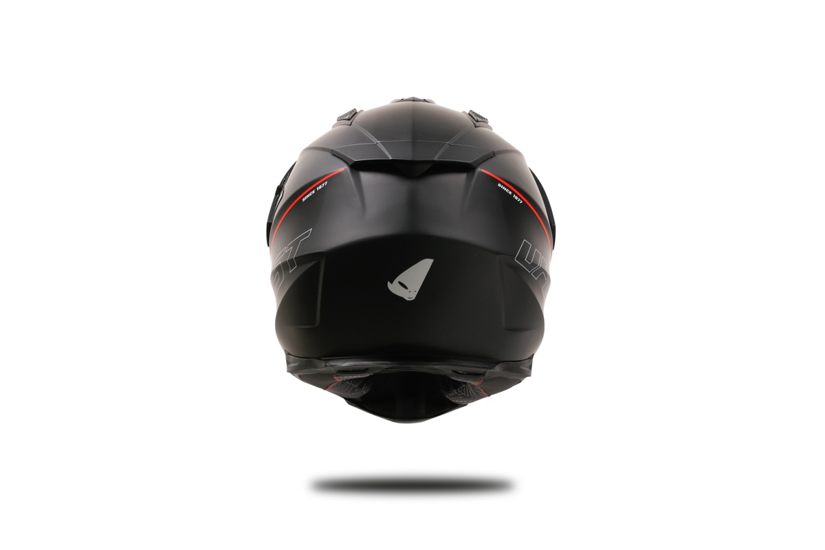 Motocross Aries helmet black and red - Helmets - HE13500-KB - Ufo Plast