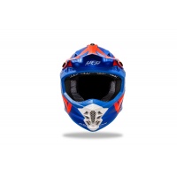 Motocross Intrepid helmet blue and orange - Helmets - HE13400-CF - Ufo Plast