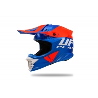 Motocross Intrepid helmet blue and orange - Helmets - HE13400-CF - Ufo Plast