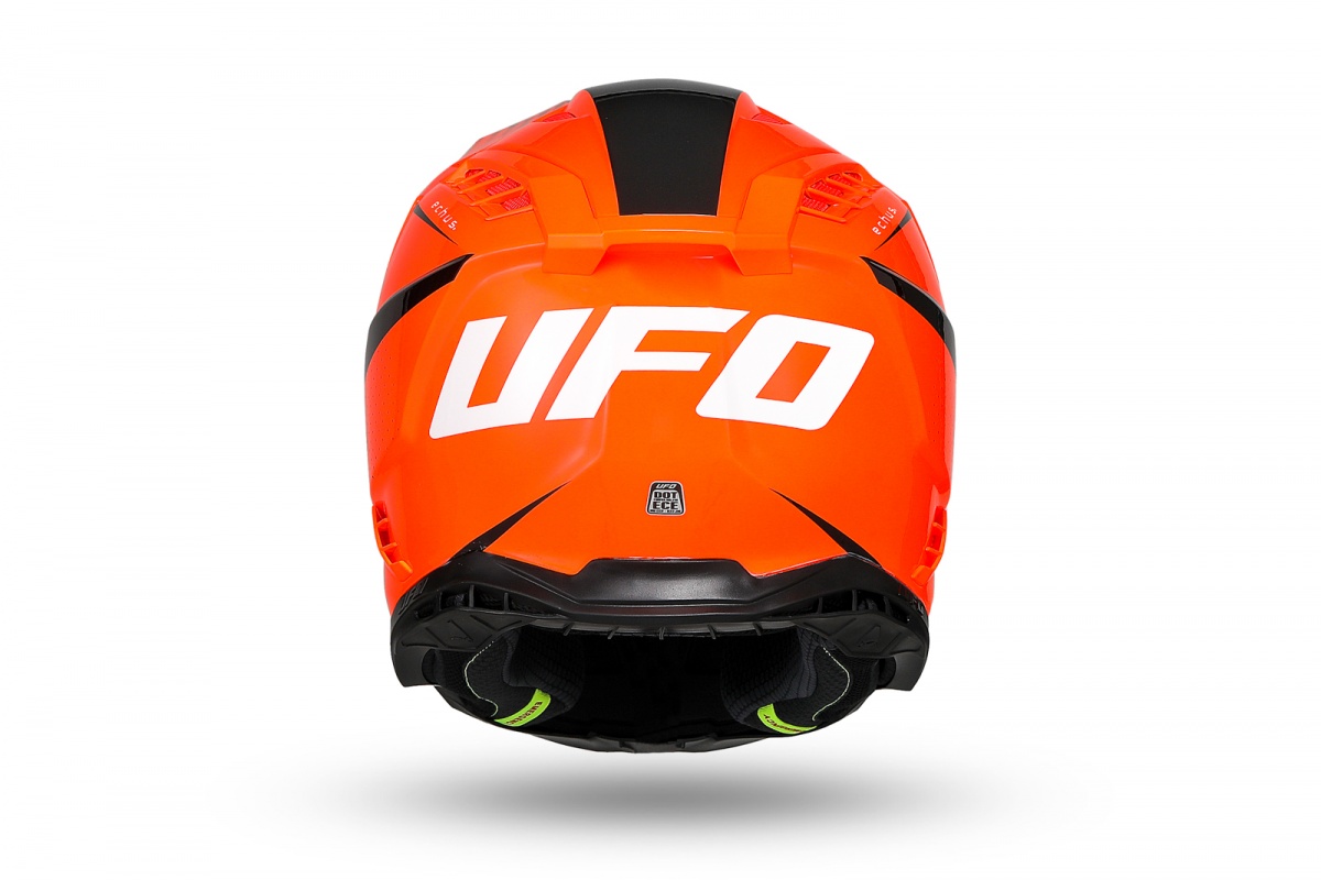 Motocross Echus helmet orange and black - Helmets - HE13100-FK - Ufo Plast