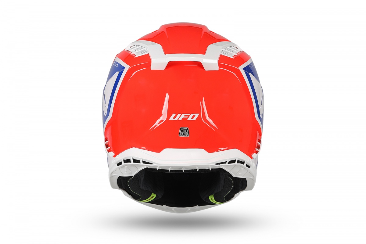 Motocross Echus helmet red blue and white - Helmets - HE13100-BC - Ufo Plast