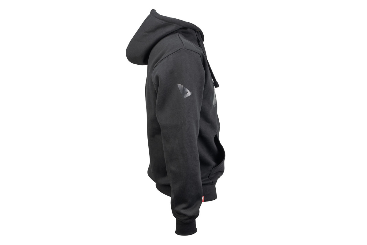 Black Hooded Sweatshirt - Sweatshirts - MG04545 - Ufo Plast