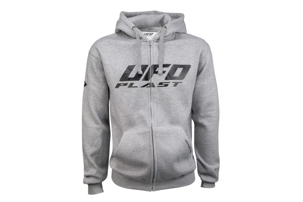 Grey Hooded sweatshirt - Sweatshirts - MG04543 - Ufo Plast